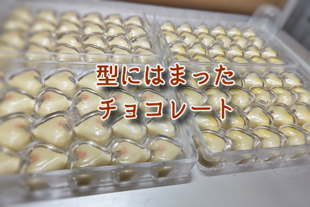 型破りなお菓子屋は毎日、【型に収まるチョコ】を創っています。　広島チョコレートショップ　御饌ca...