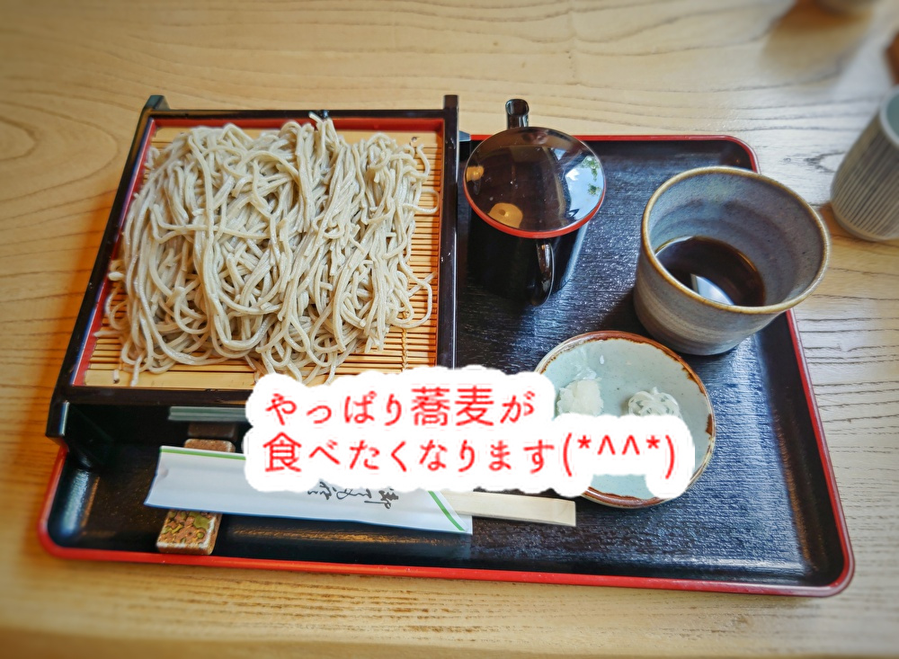 検査の夏休みに強行で蕎麦を食べに行きました！今週末はこのフェスに出店します...