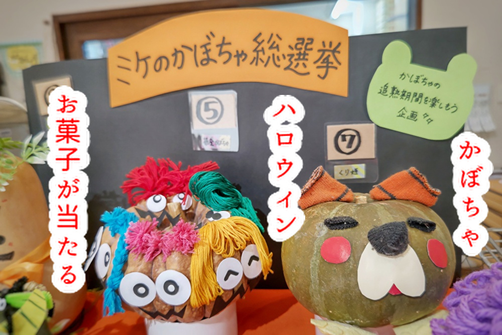 かぼちゃ総選挙でお菓子の詰め合わせが当たる！ハロウィンイベント...