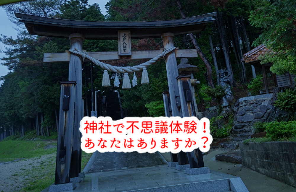 神社で不思議な体験を味わう広島の洋菓子職人!いや、喋りかけられてもわからんって!...