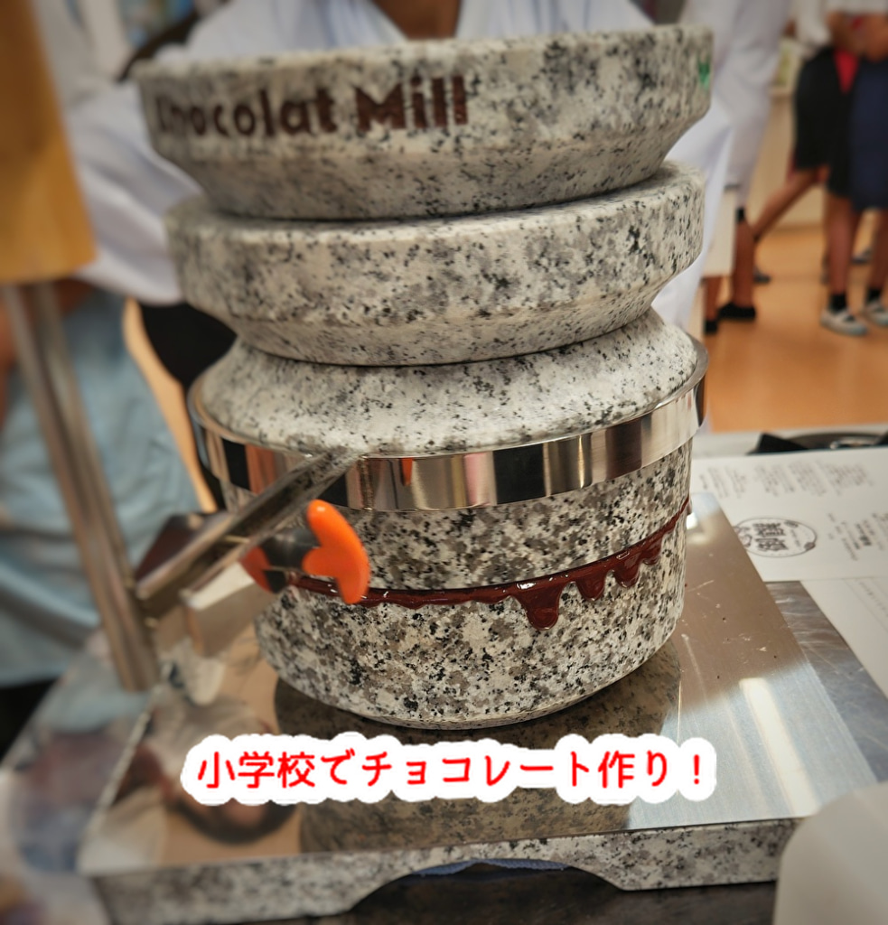 小学校で初めて体験するチョコの授業をしてきました!夜はわたくしも初めての体験・・...