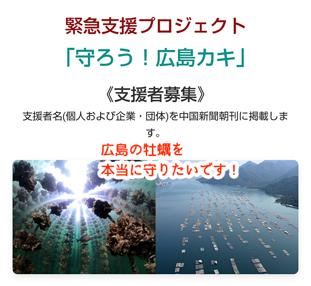 広島のカキを守りたい！思いを込めてチョコやお菓子を創っています...