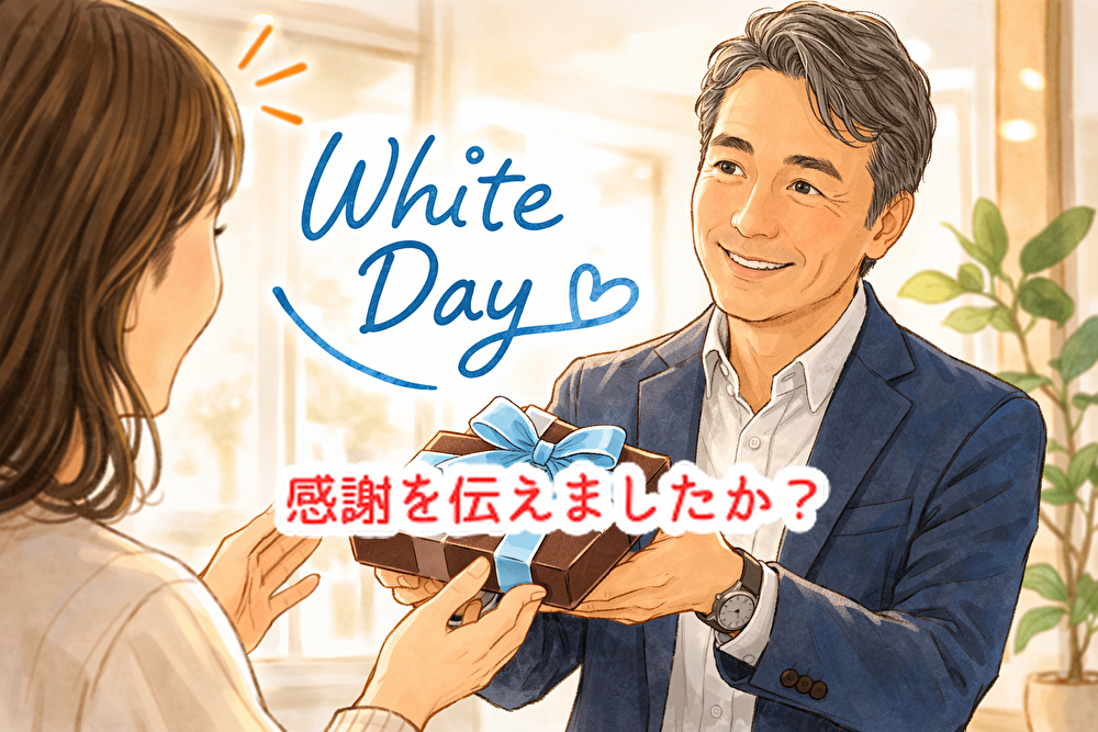 感謝のイベント「ホワイトデー」チョコとケーキに気持ちをのせ！お返しされていました...