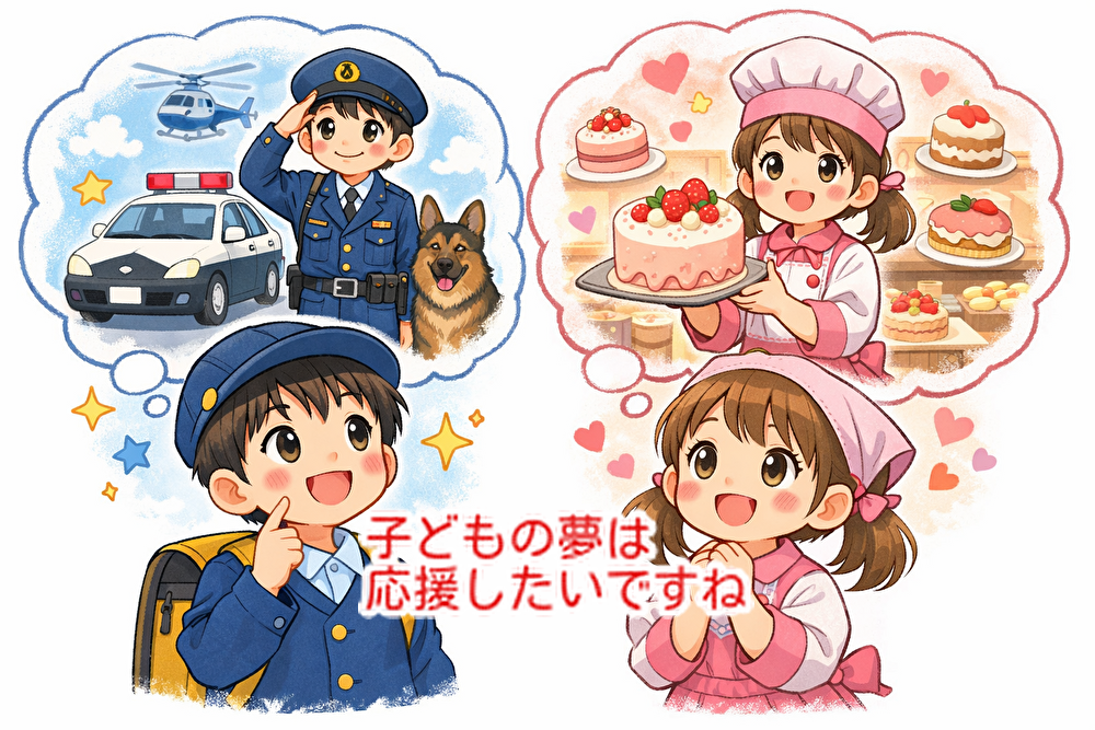 今年も将来の夢にケーキ屋が１位！親が思う子どもの将来とは？...