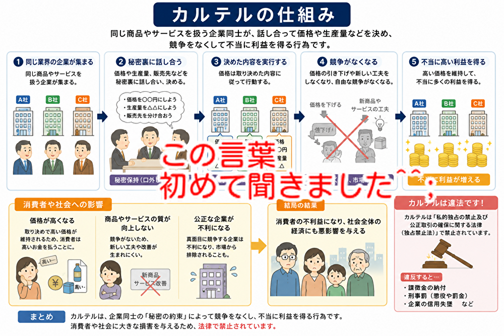 大手メーカー6社がカルテル？お菓子や他の商品も価格転換が本当に難しいですよね...