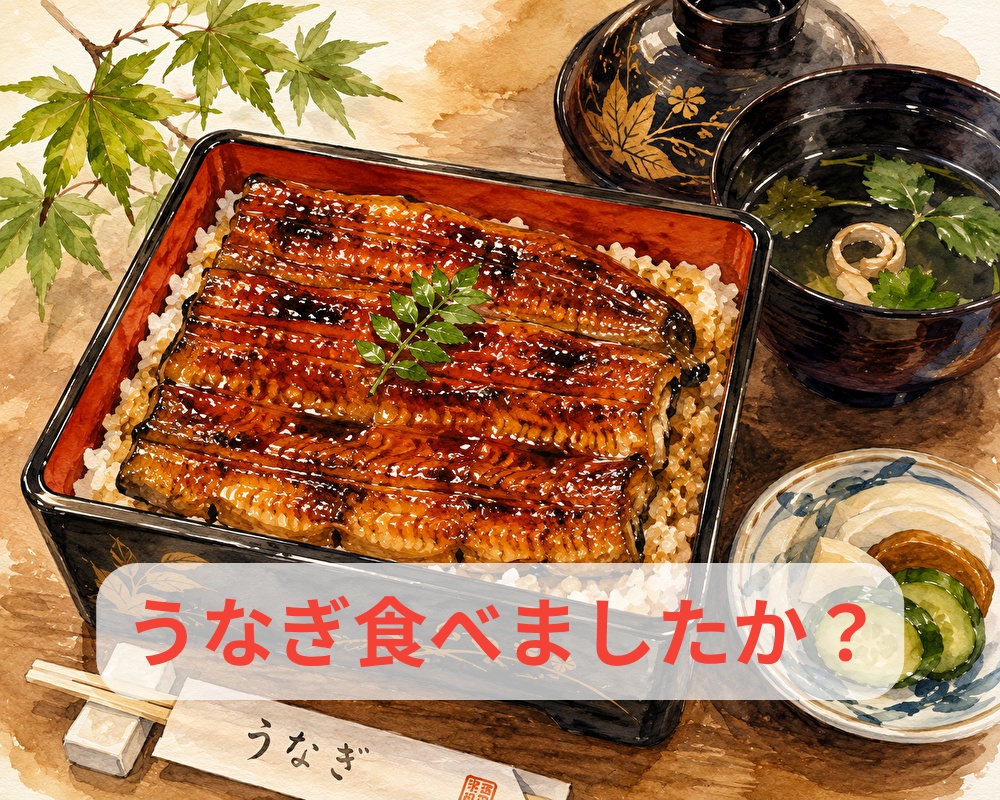 土用の丑の日は毎年2回あっても良いですよね！特別な誕生日ケーキご紹介します...